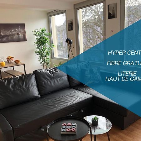 Hyper Centre - Wifi Fibre Gratuit - Jergweloh - Le New Yorkais Apartment Кан Екстериор снимка