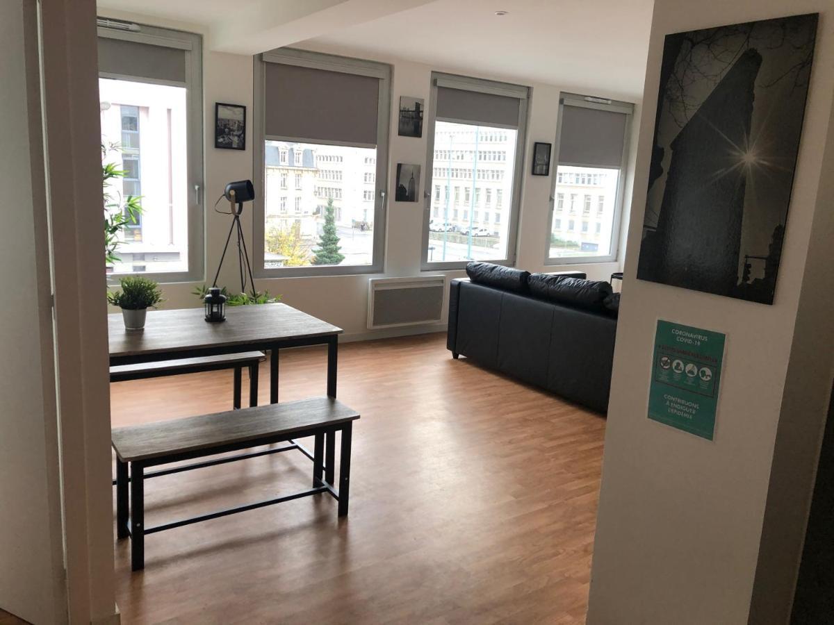Hyper Centre - Wifi Fibre Gratuit - Jergweloh - Le New Yorkais Apartment Кан Екстериор снимка