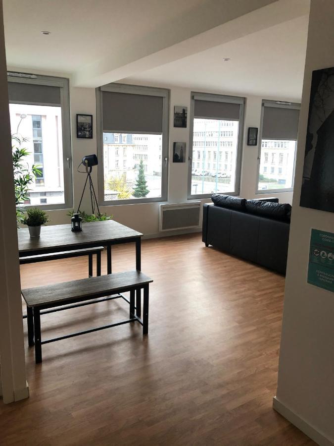 Hyper Centre - Wifi Fibre Gratuit - Jergweloh - Le New Yorkais Apartment Кан Екстериор снимка